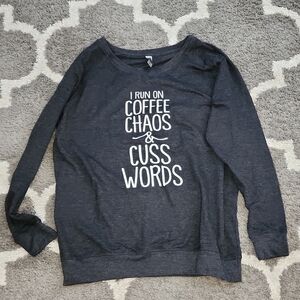 Long sleeve crew neck